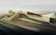 Imagen digital del futuro Museo Palestino proyectado por el estudio Heneghan Peng. 