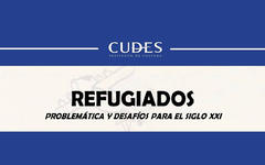 Presentación académica sobre refugiados en el CUDES