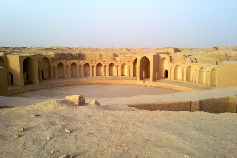 Pozo y baños del Califa en la Samarra Capital Abbasi (S. VIII)