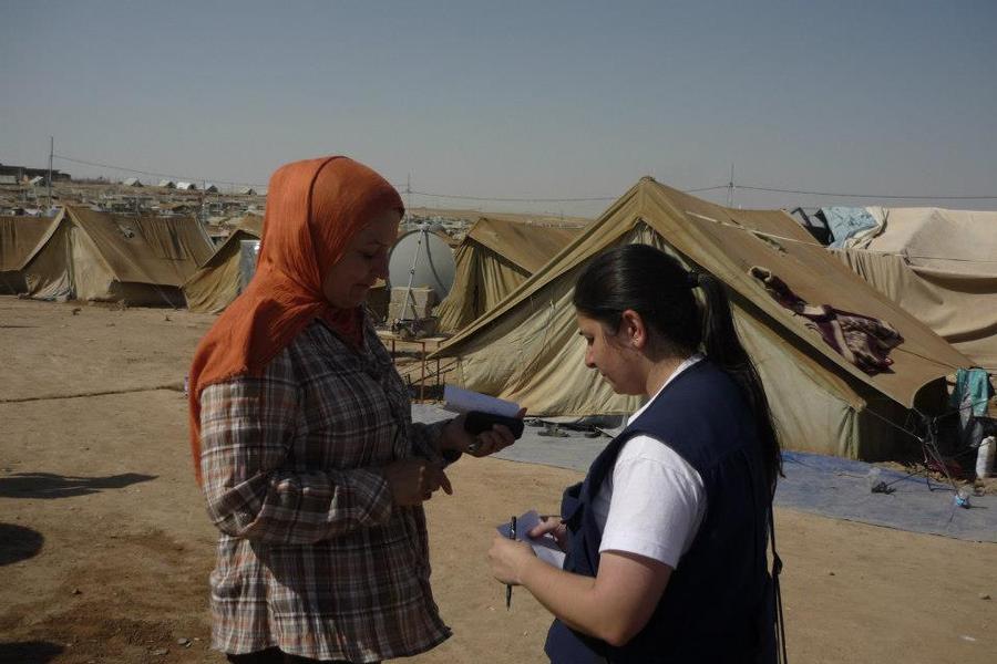 Campamento de Refugiados Sirios en Domiz - Irak 2012