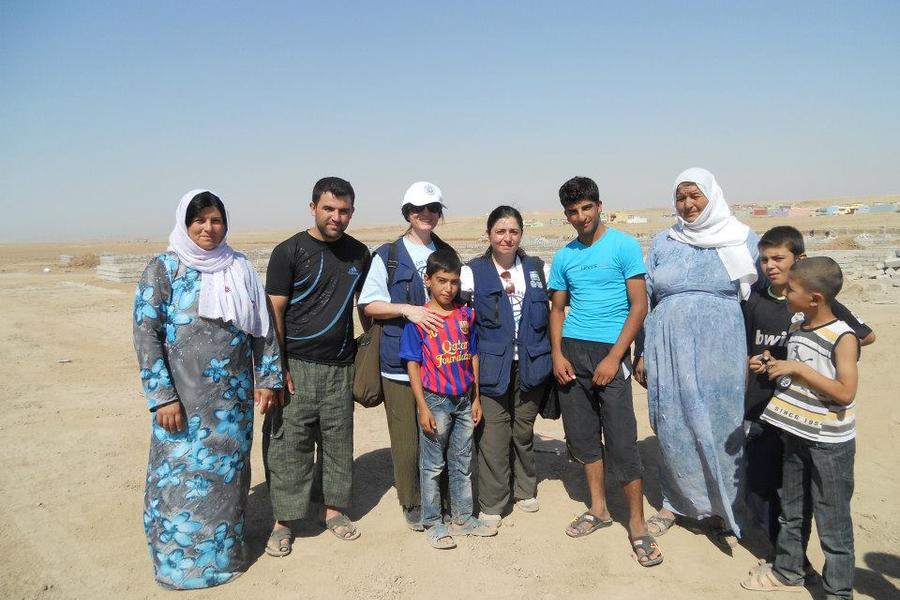 Campamento de Refugiados Sirios en Domiz - Irak 2012