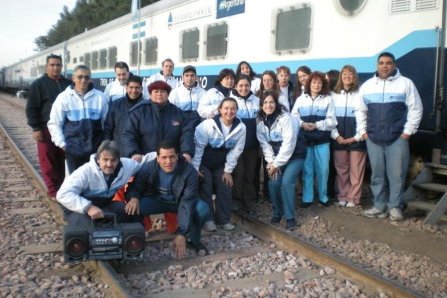 En el Tren de Desarrollo Social y Sanitario - Santa Fe