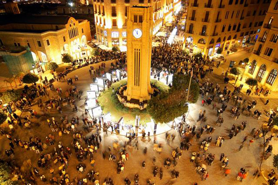 Centro de Beirut - Plaza Nejmeh