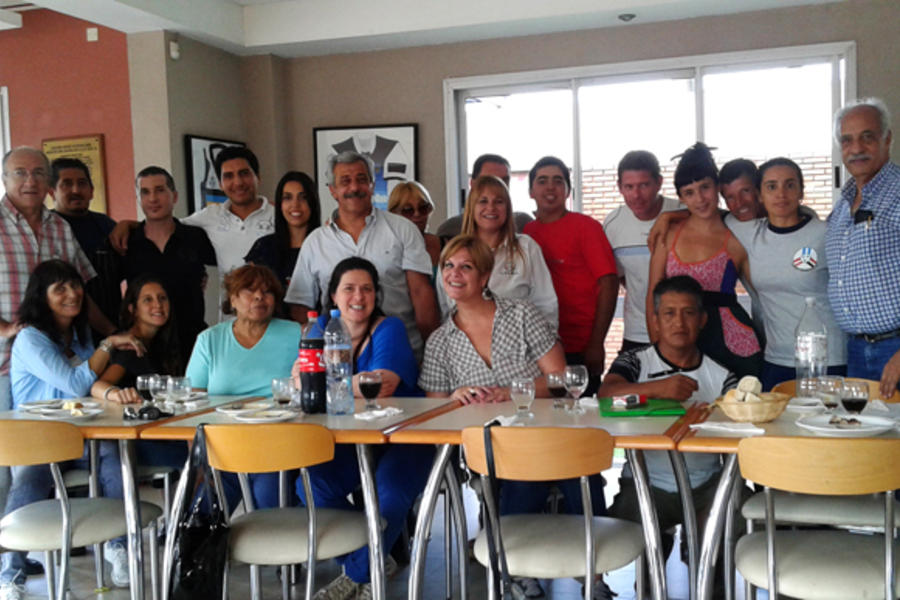 Almuerzo colaboradores CSLBA y staff DSL