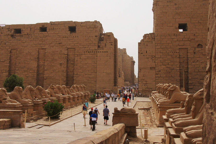 Templos de la orilla de Luxor (Complejo de Karnak - Avenida de las Esfinges)