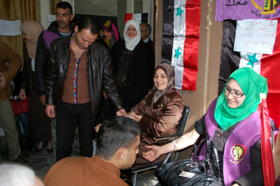 Campaña en la ciudad de Hama