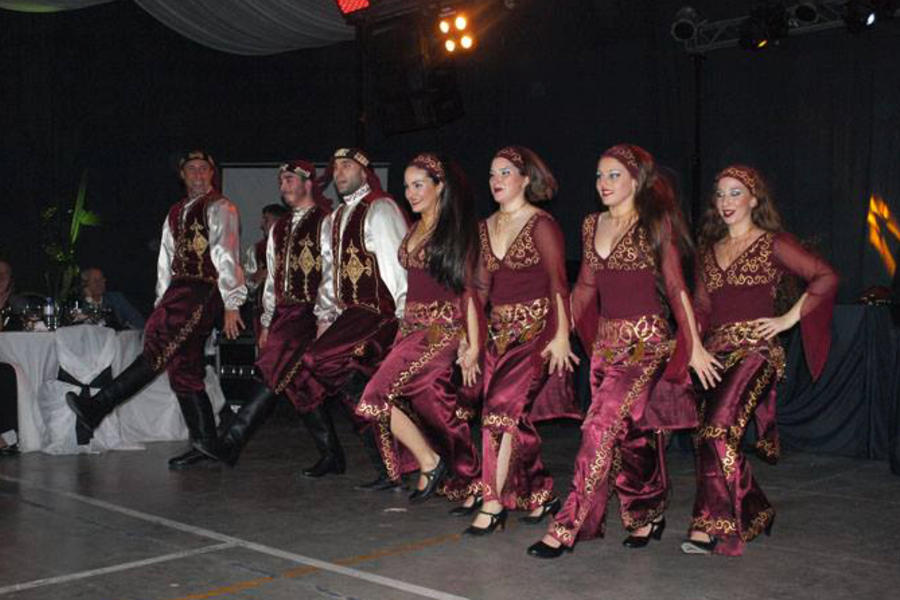 Presentación del Ballet del Club Social Argentino Sirio de Rosario