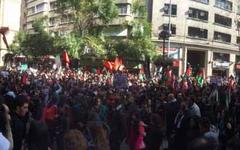 Santiago de Chile: Más de 10.000 personas en Acto por la Vida en Palestina y de rechazo al genocidio en Gaza