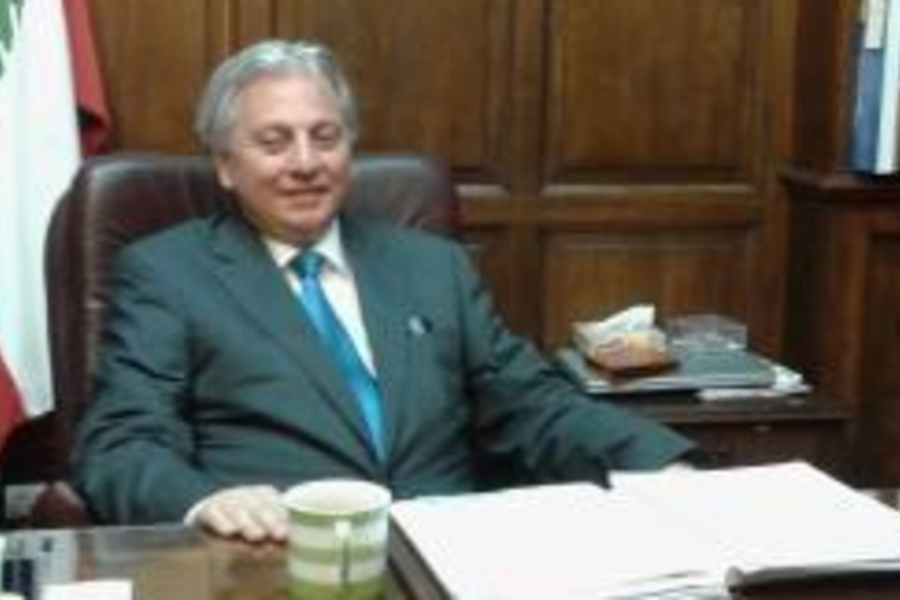 Embajador del Líbanos en Argentina, Sr. Antonio Andary