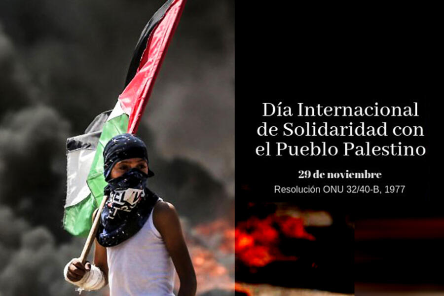 Fraterna solidaridad con el Pueblo Palestino