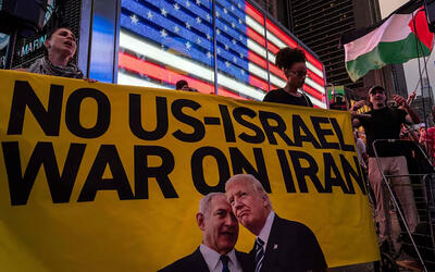Manifestación "No a la guerra contra Irán" en la ciudad de Nueva York, EEUU | Junio 18, 2025 (Redes) Manifestación "No a la guerra contra Irán" en la ciudad de Nueva York, EEUU | Junio 18, 2025 (Redes)