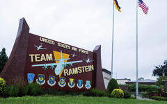 Base aérea estadounidense en Ramstein, Alemania ( Foto AP | Lucas Jackson ).