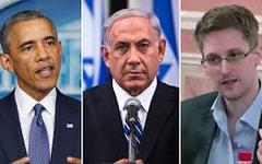 Obama - Netanyahu - Snowden