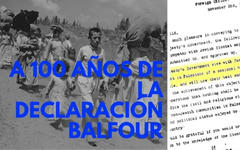 Conferencia: A 100 años de la Declaración Balfour