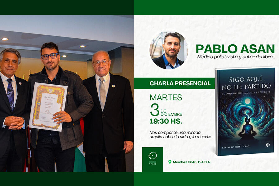 El Dr. Pablo Asan presenta su libro en APAIB