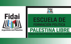 Escuela de formación política “Palestina Libre”