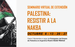 Seminario de Extensión: “Palestina: resistir a la Nakba” 