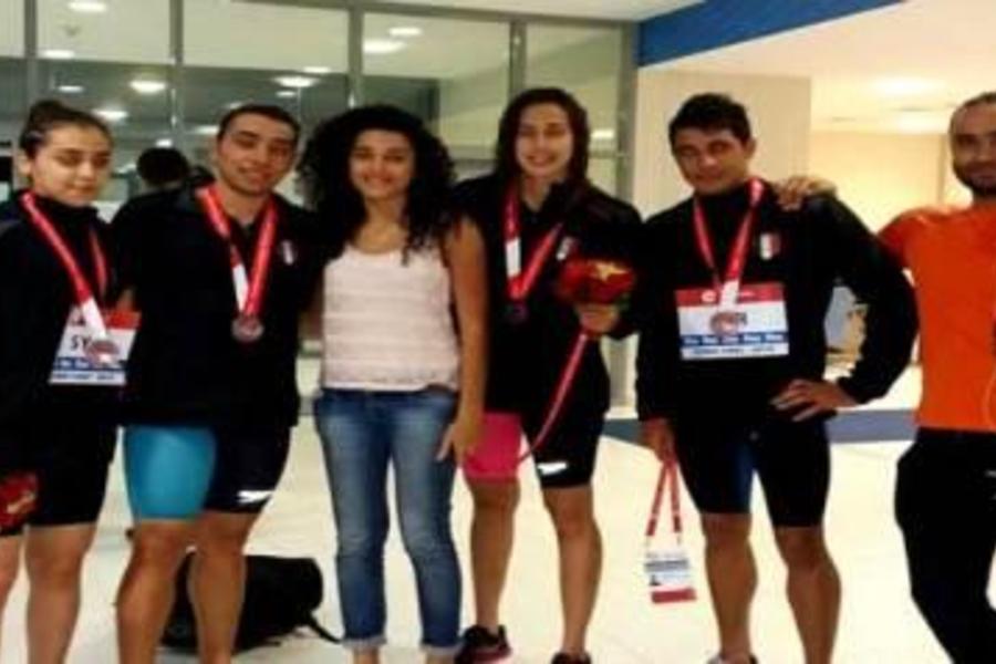 Siria gana medalla de bronce en Natación