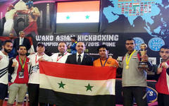 Siria obtiene 7 medallas en Kickboxing