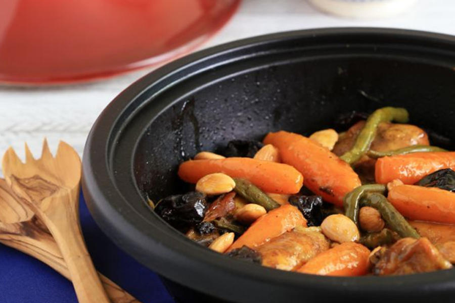 Tajine de pollo con ciruelas y almendras – Blog de Cucute