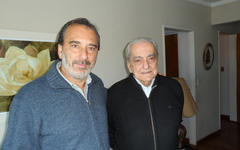 Dr. José Habib y su hijo el Dr. Miguel Habib