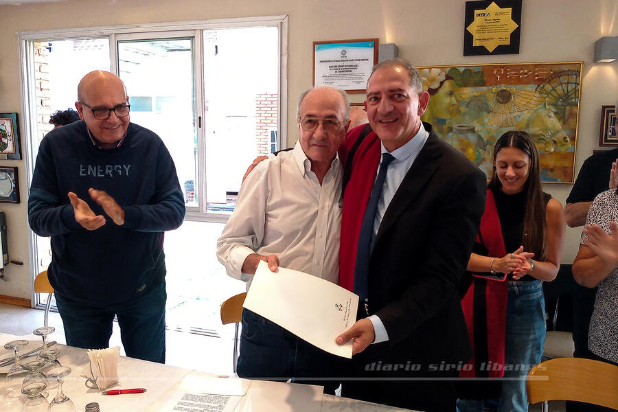 El Club Sirio Libanés de Buenos Aires y la Unión Sirio Libanesa de Salta rubricaron convenio deportivo