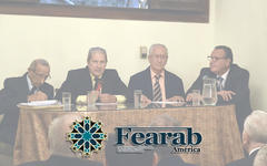 El Comité Ejecutivo de Fearab América, dando apertura a la sesión | Buenos Aires, febrero 22, 2019