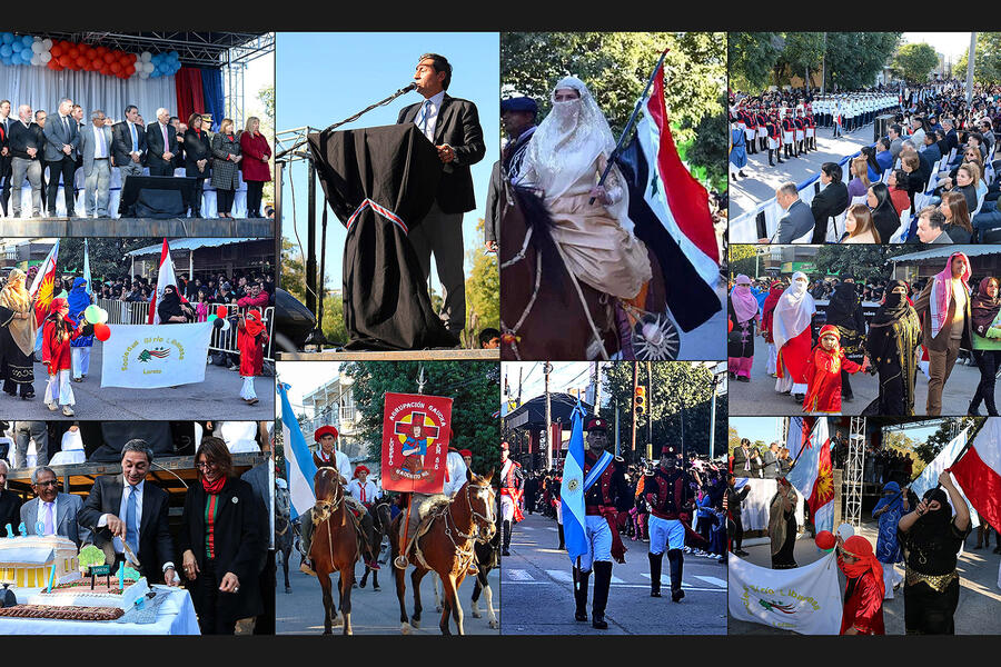 Loreto: La Sociedad Sirio Libanesa presente en el 140º aniversario de la ciudad