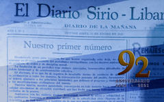 92 años del Diario Sirio Libanés